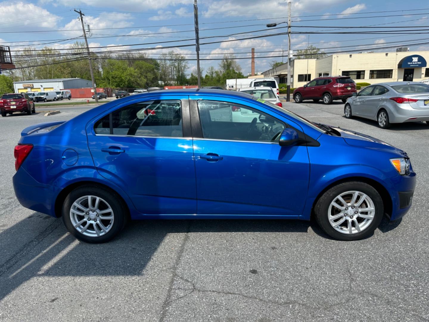 2016 BLUE Chevrolet Sonic LT Auto Sedan (1G1JC5SG6G4) with an 1.8L L4 DOHC 24V engine, 6A transmission, located at 1254 Manheim Pike, Lancaster, PA, 17601, (717) 393-9133, 40.062870, -76.323273 - Photo#3